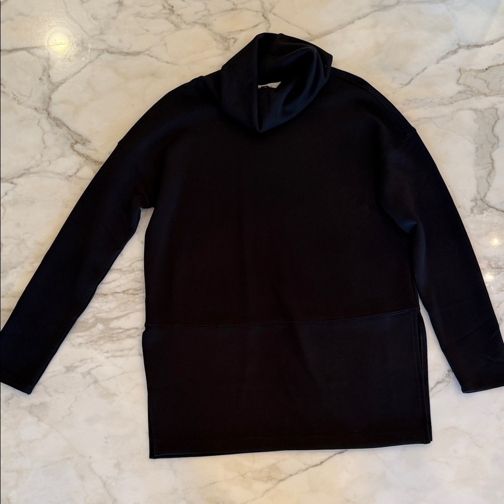 Spanx Air Essentials Black long turtleneck